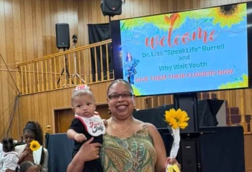 Why Wait Youth event moment